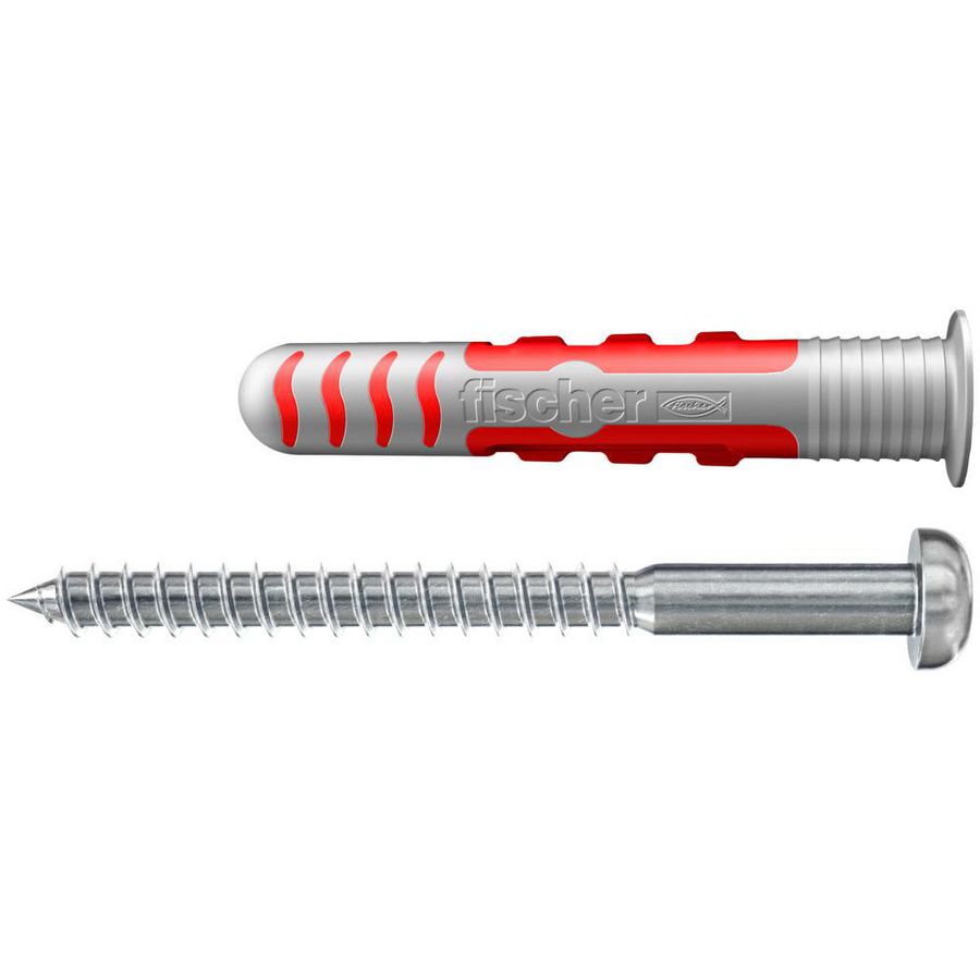 Muurplug DUOSEAL 8X48mm m. rvs schroef 6,0x70mm CK VVE=25