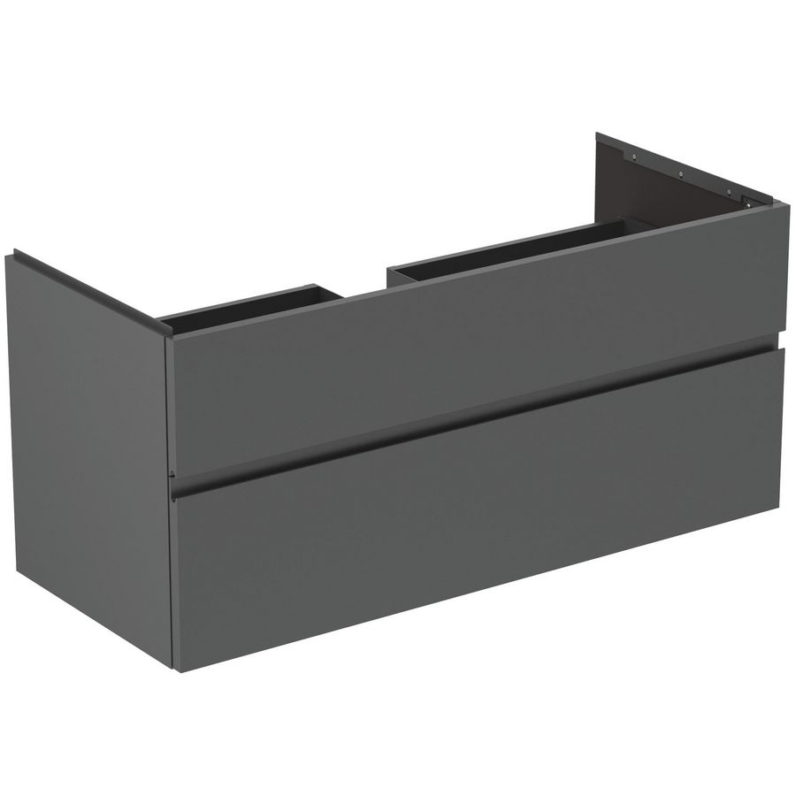 Wastafelmeubel 1200x505x550mm matt anthracite 2 laden Finesse E3394Y2