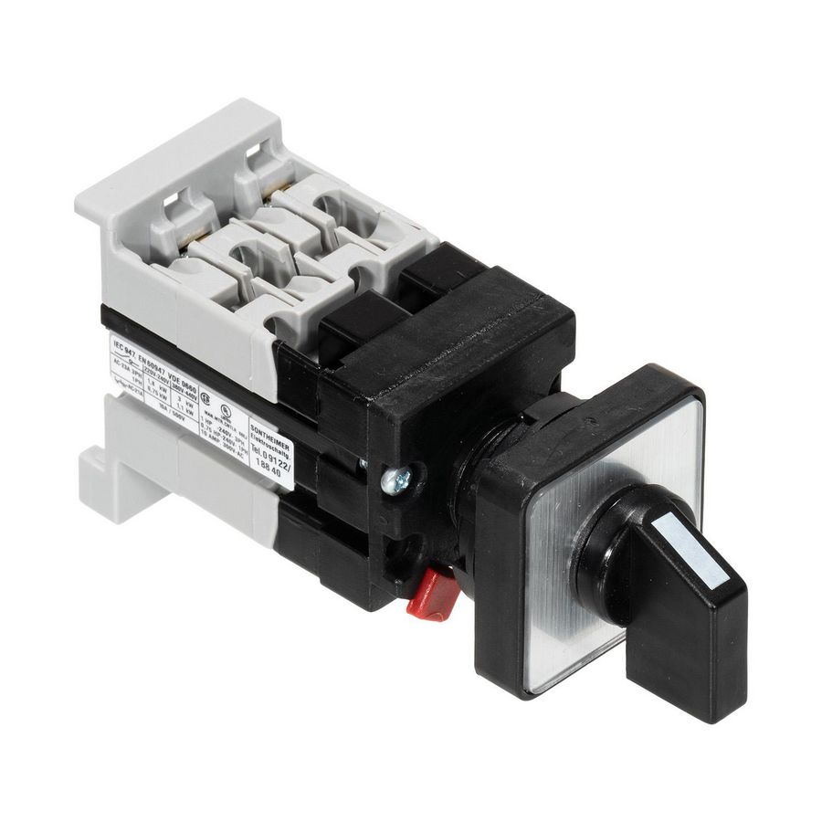 Standenschakelaar 10A 1-polig DIN-rail montage A550137