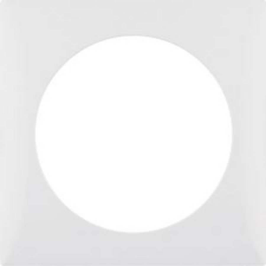 Afdekraam 1-v berker Integro flow polar wit glans