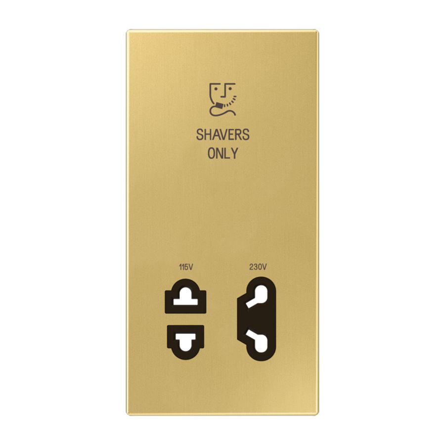 Afdekking LS-messing klassiek voor scheer wcd.