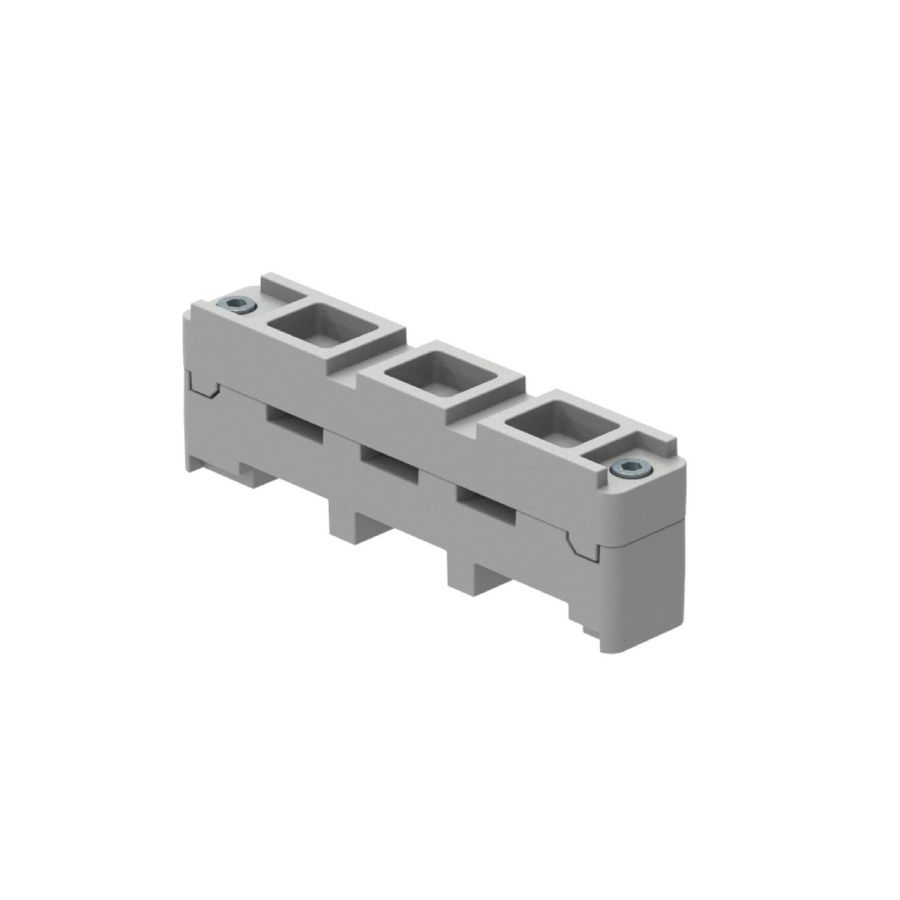 Railsteun DPX3 250/630 3-polig zwevend -isolerend