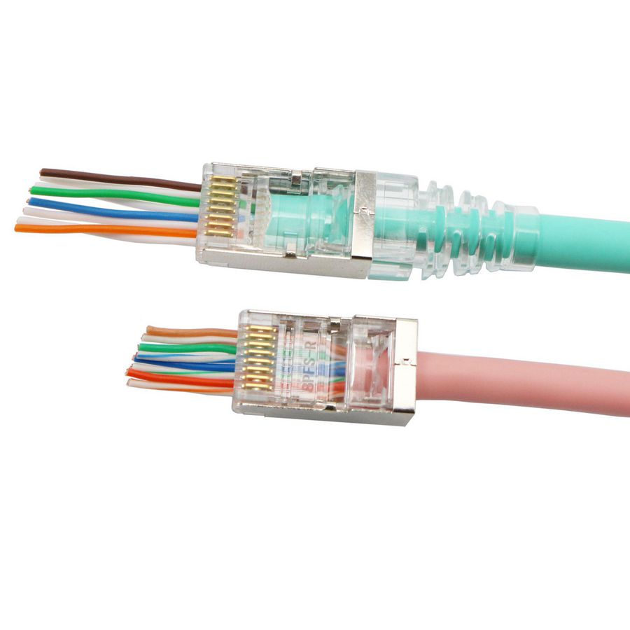 Doos a 100st. ConnectorEZ-RJ45 CAT5e afgeschermd