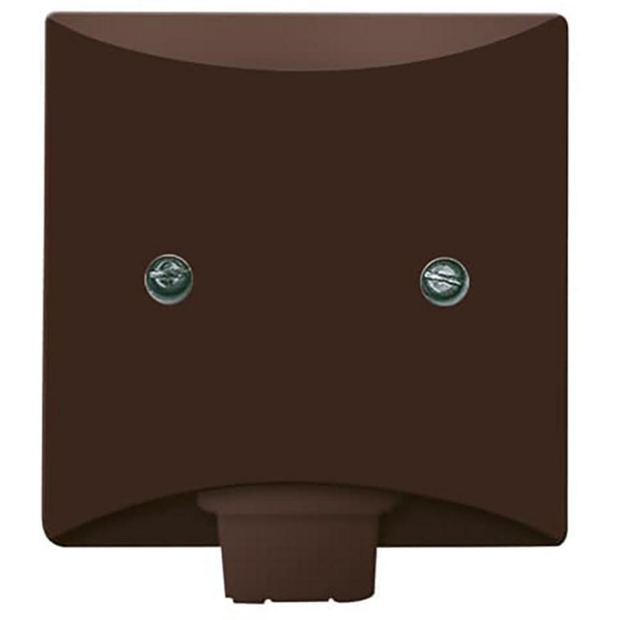 Centraalplaat inb draag afdekking zwakstr IP44 A-w bruin (2133-31)