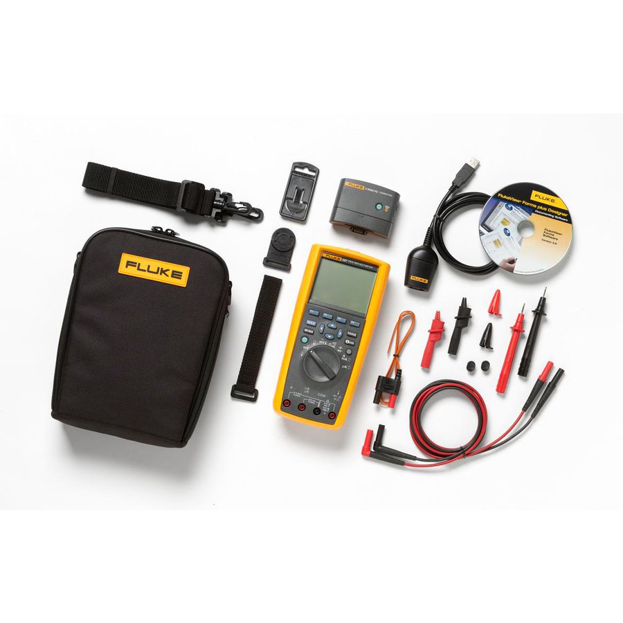 Combinatiekit van Fluke 287 en FlukeView Forms-software