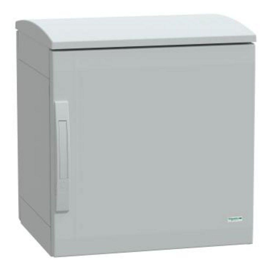 Staande behuizing met dak Polyester IP44 500x5 Thalassa PLAT