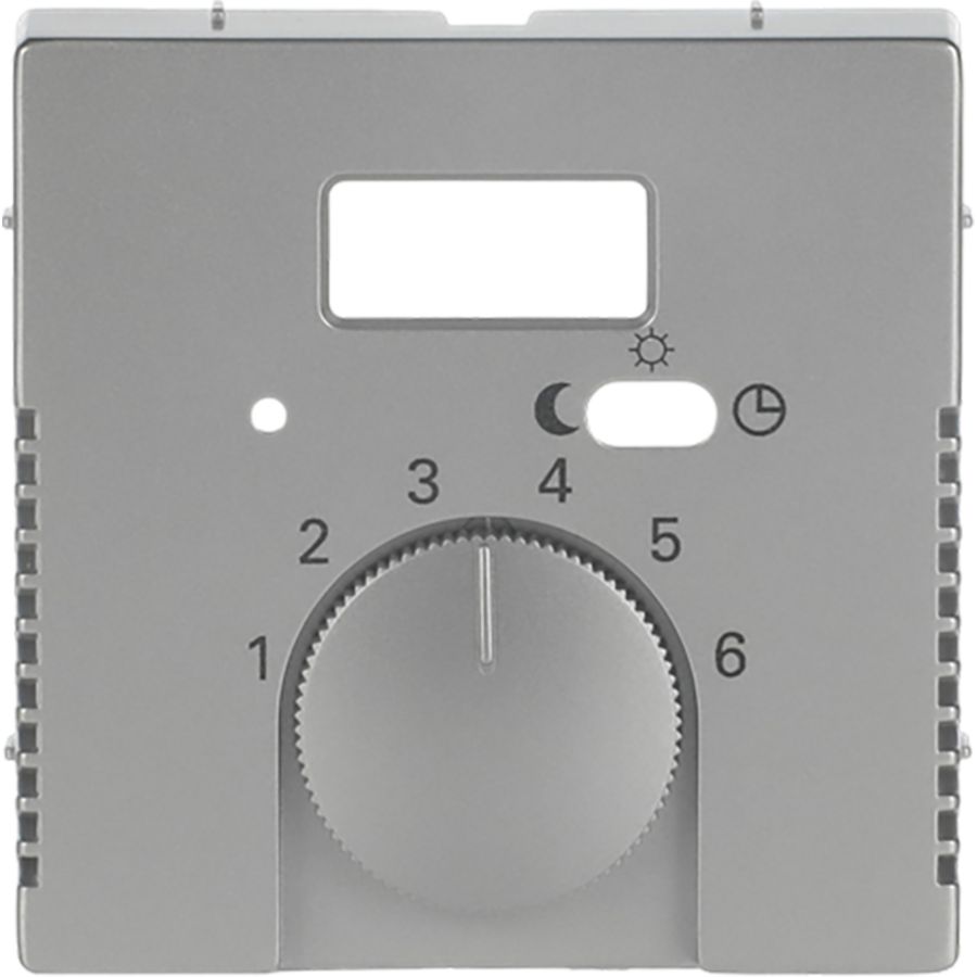 Centraalplaat afd v inb thermostaat 1095/96UTA pure-rvs (1795 TA-866)