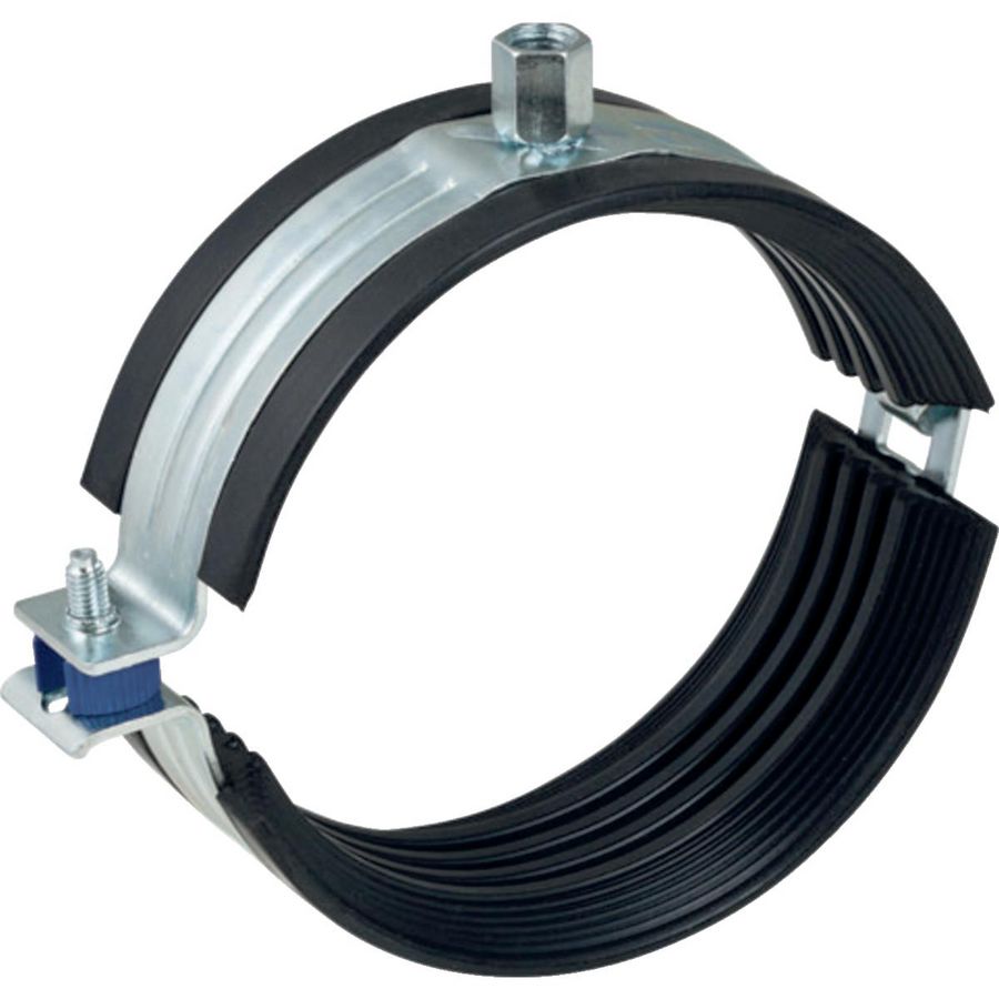 Silent-Pro pijpbeugel met inlage M8 / M10 75mm