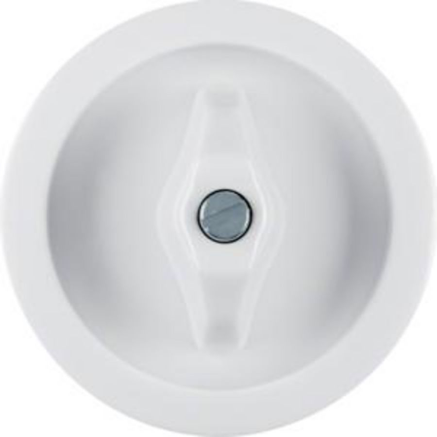 Centraaldoos met draaiknevel berker 1930 polarwit