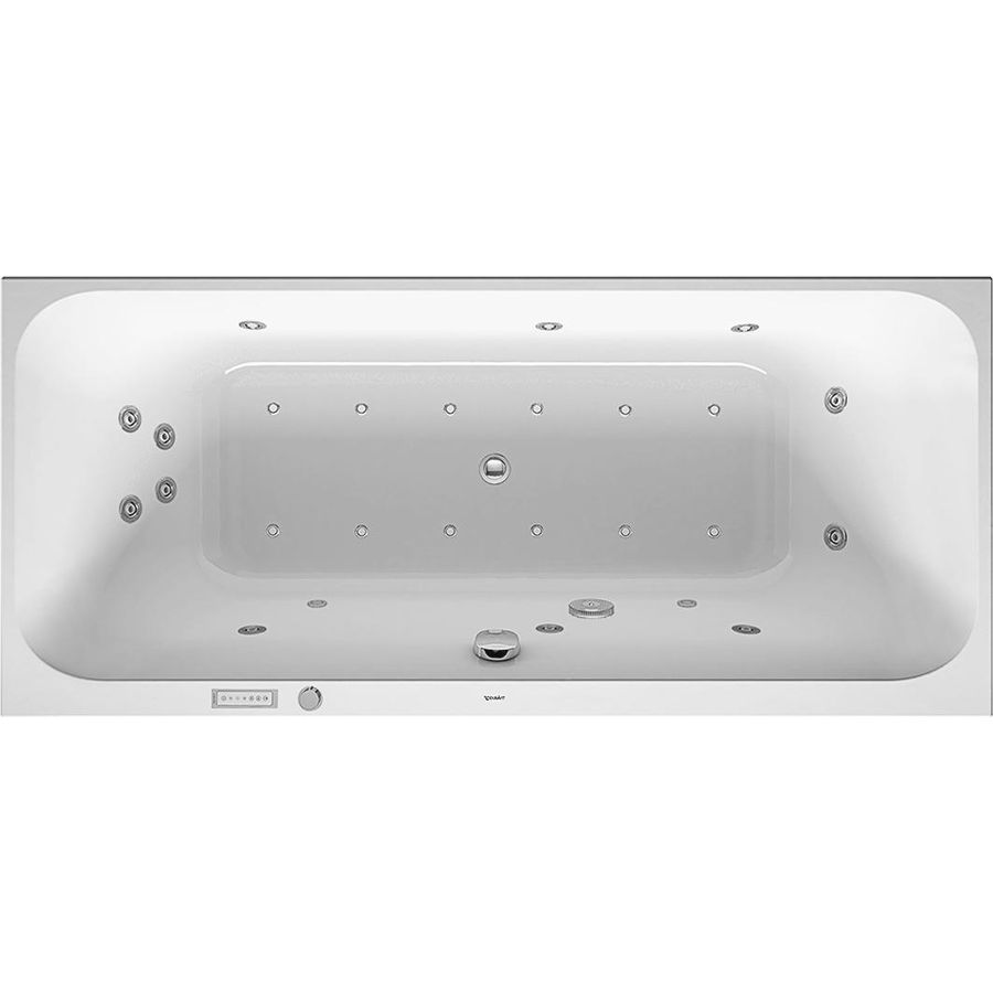 Whirlbad Happy D.2 1800x800mm, wit, inbouw, Combi E