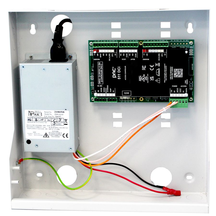 PAC 511DCI controller inclusief behuizing