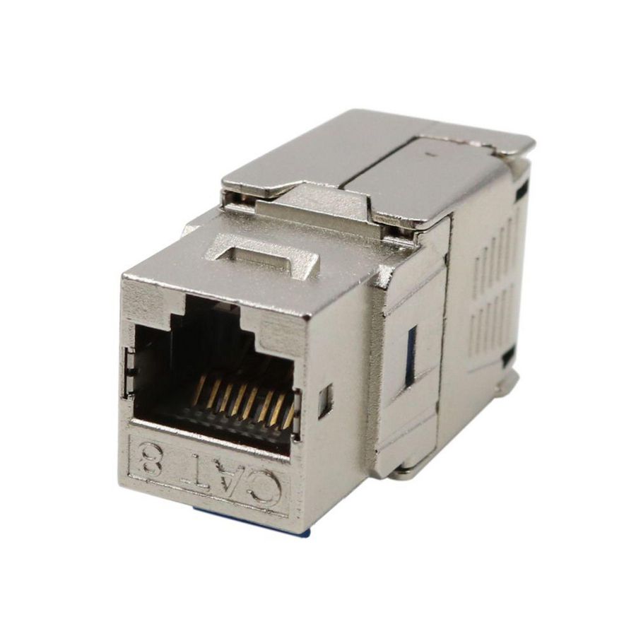 Doos a 10st. Modulaire connector RJ45 CAT8 vol. afgeschermd