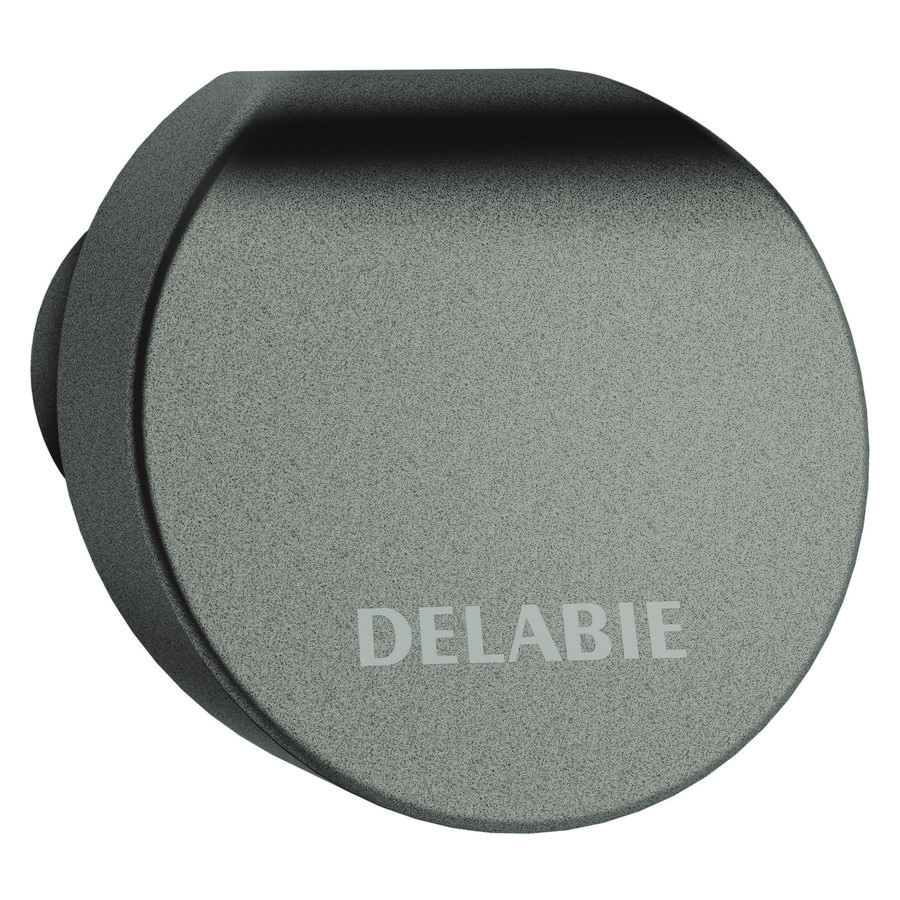 Kledinghaak aluminium antraciet metalic