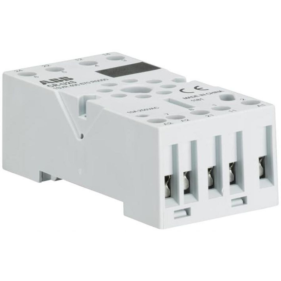 Sokkel voor 2 c/o cr-u relais 1SVR405670R0000 VVE=10