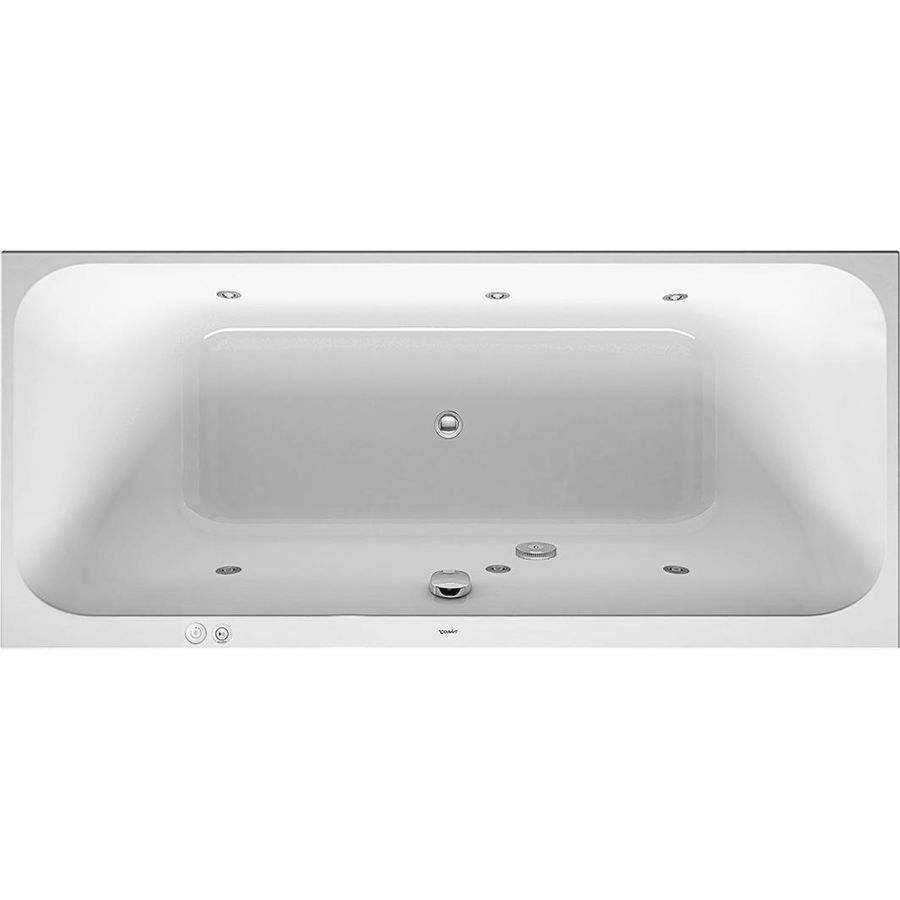 Whirlbad Happy D.2 1800x800mm, wit, inbouw, SYSTEME JET