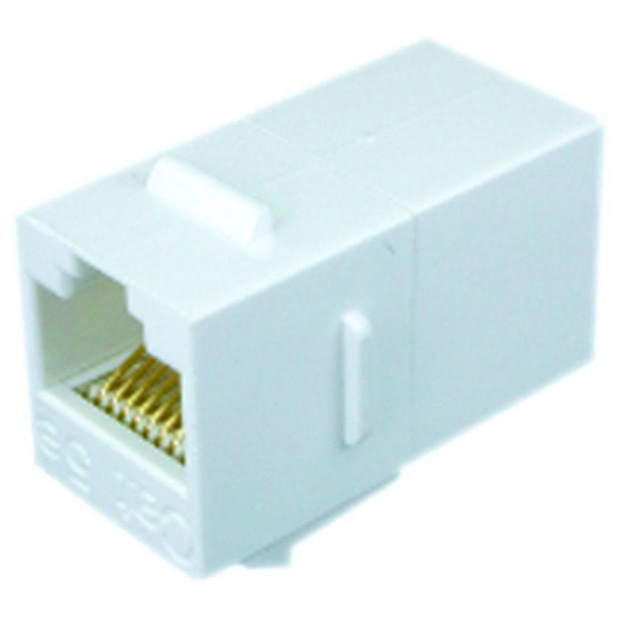 Doos a 5st. Keystone RJ-45 Cat5e snap-in koppeldeel