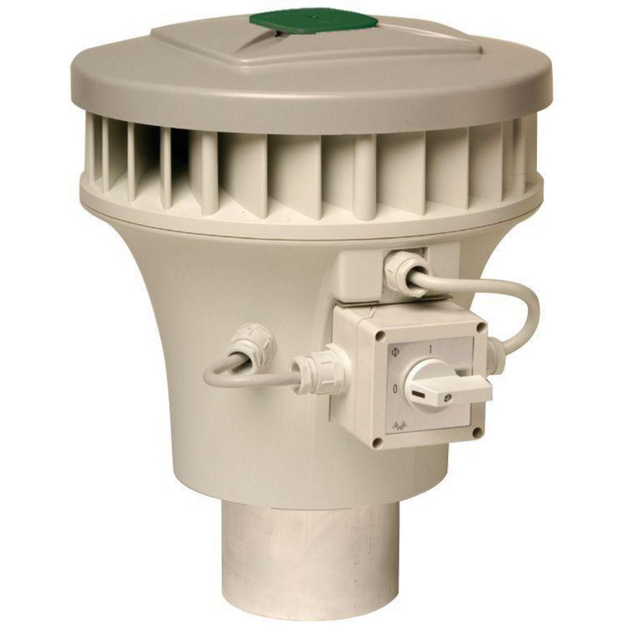 Pijpventilator KPMe gelijkstroommotor korte pijp