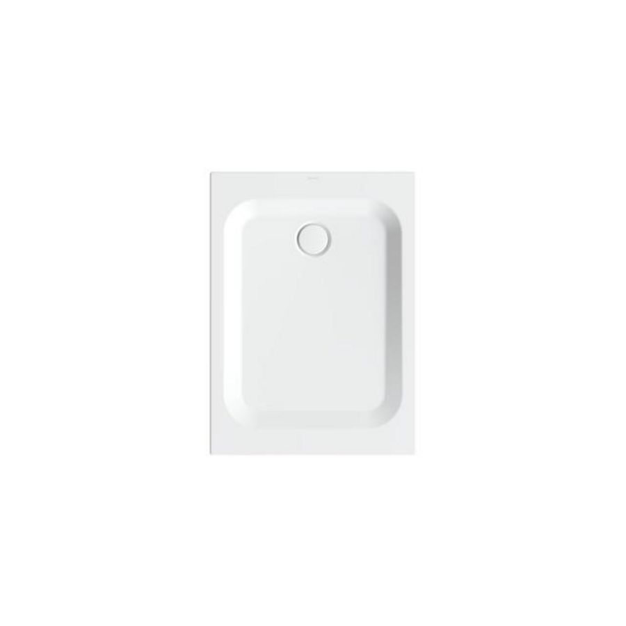 Douchebak geglazuurd staal BetteUltra 1100x800x35mm wit afvoer Ø90mm