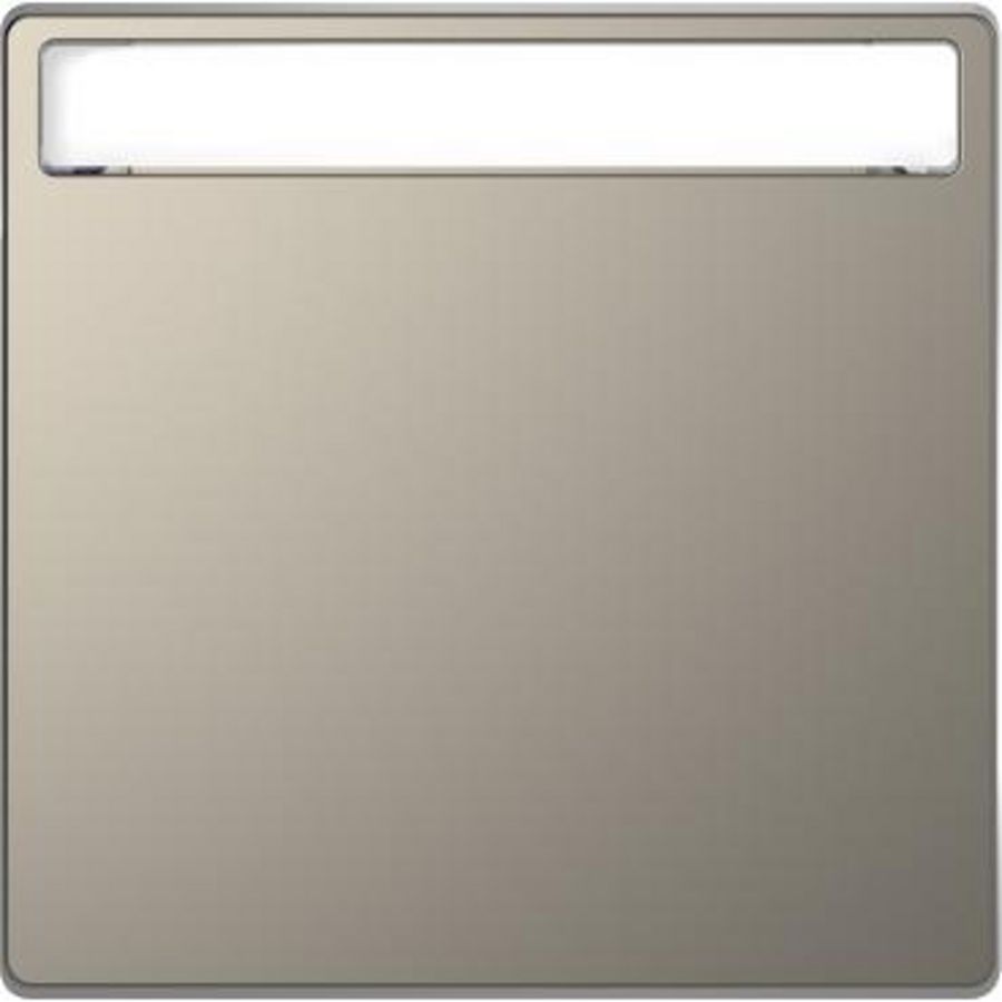 Wisselwip met controlevenster Nikkel metallic SysD