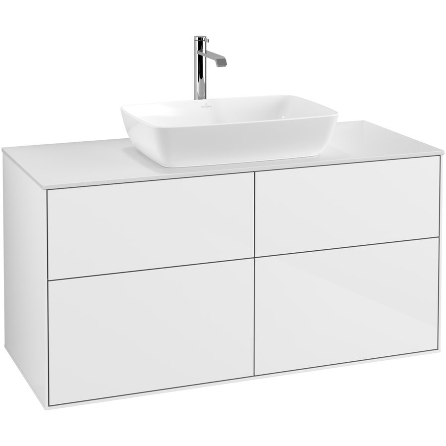Wastafelonderkast Finion 1200x603x501mm G.White.L F79100GF