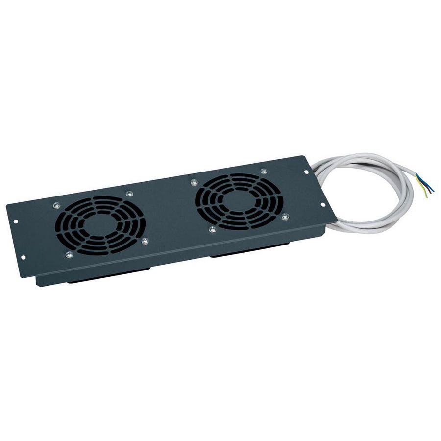 Ventilatieplaat in dak/bodem incl. 2 ventilatoren LCS2