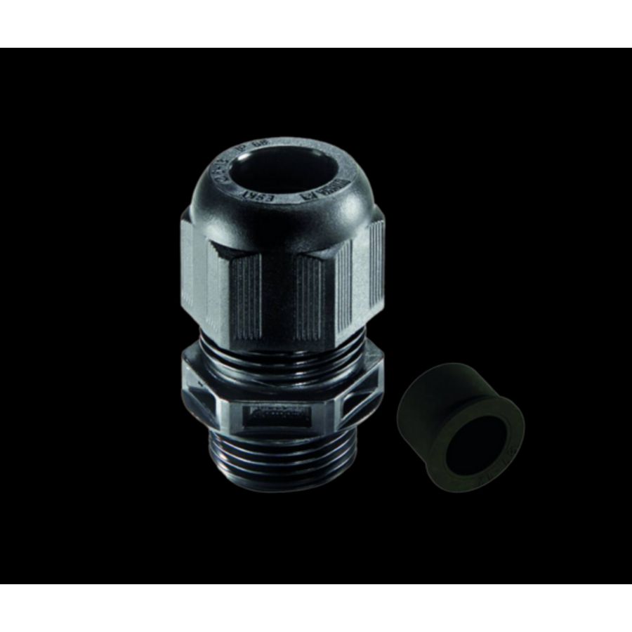 NSKV-RDE 3/8NPT wartel zwart VVE=50