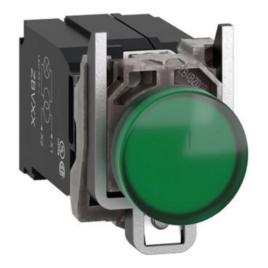 Signaallamp Rond LED Ø22mm,400V Groen Harmony XB4