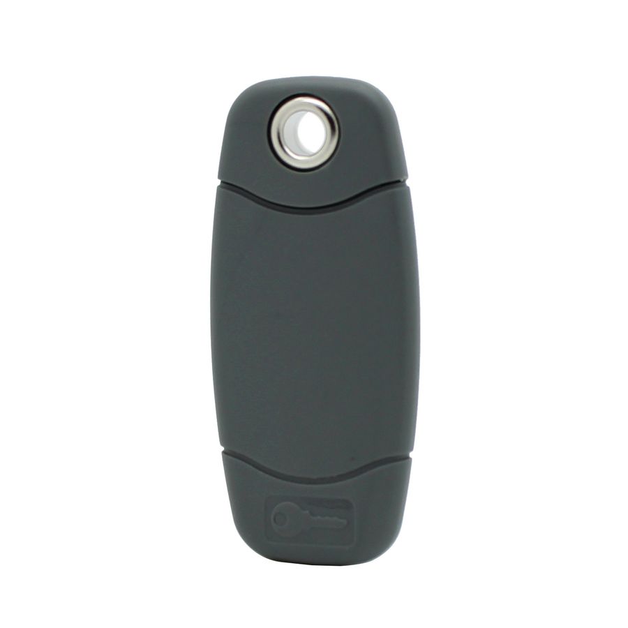 Doos a 10st. Sleutelhanger DESFire EV1 4K (clip) grijs