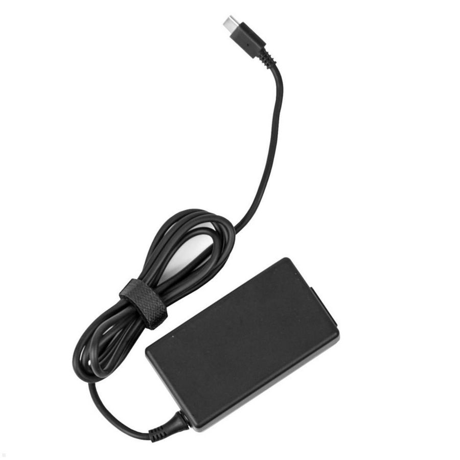 Oplaadadapter USB C in / type AC uit 1,5m zwart
