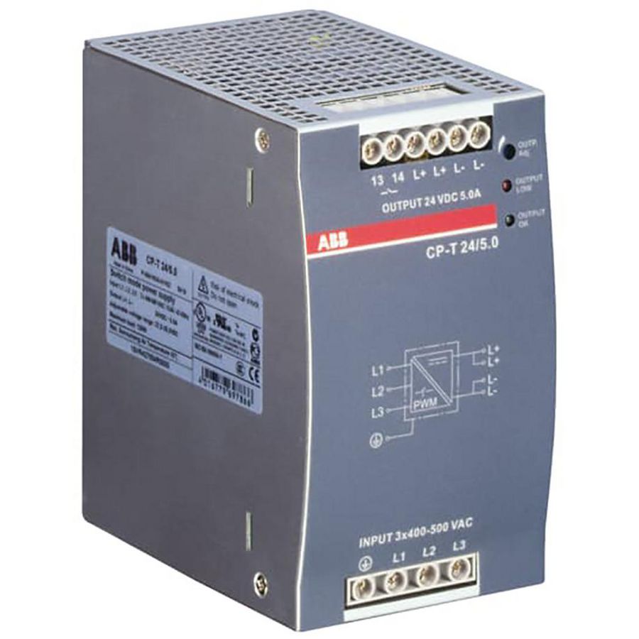 Voeding 24/5.0 In 3x400-500VAC uit 24VDC/5.0A