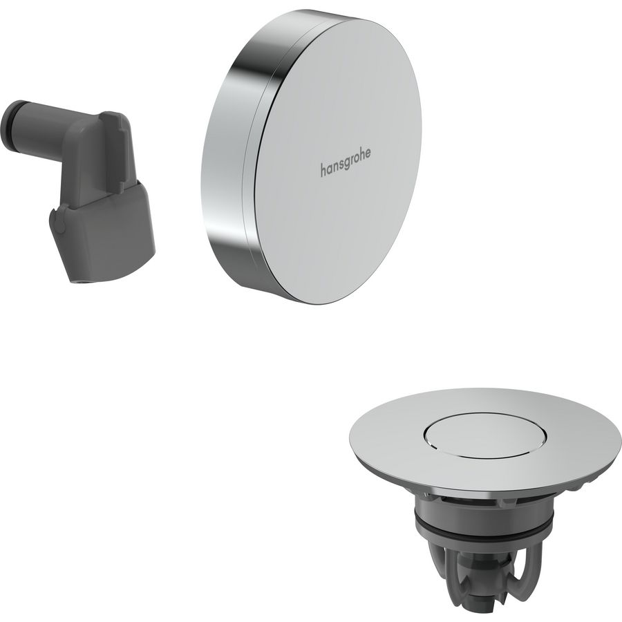 Badafvoer -vul en -overloop set Exafill kleurset chroom