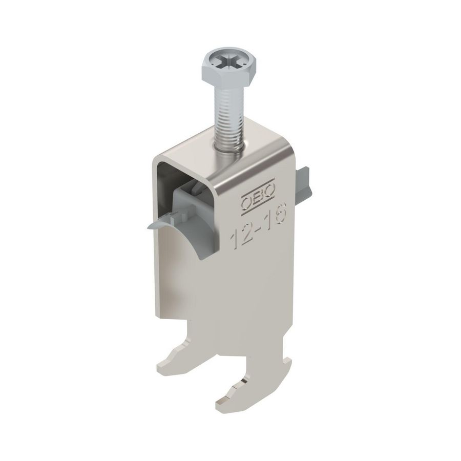 Beugelklem 2056 2-vdg 12-16mm rvs A2 1.4301 blank VVE=50