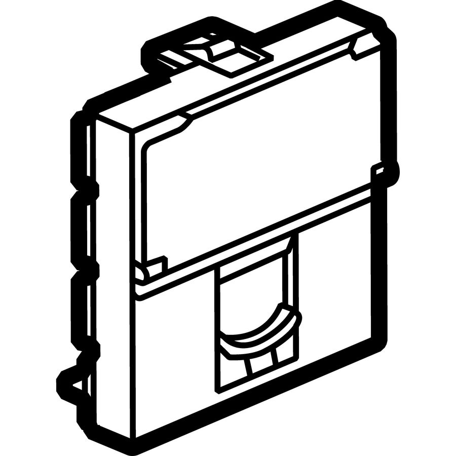Adapter infra plus 2 modulen Mosaic VVE=10