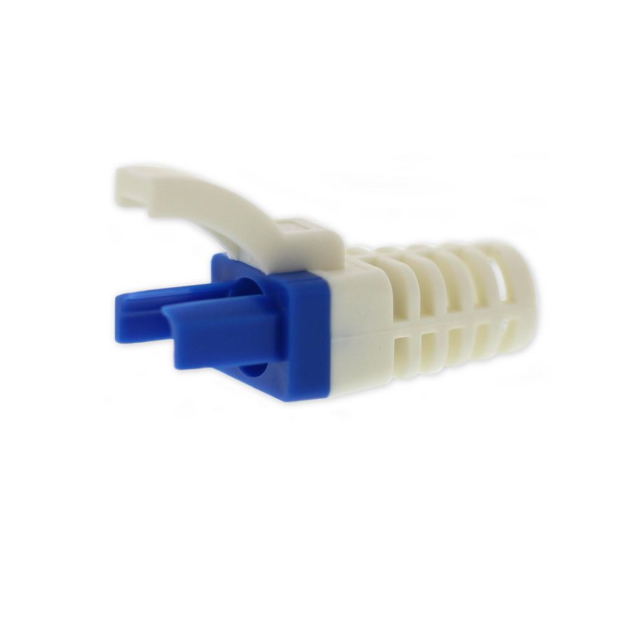 Kist a 25st. Kabelbeschermingstule 5.5mm Blauw compacte RJ45