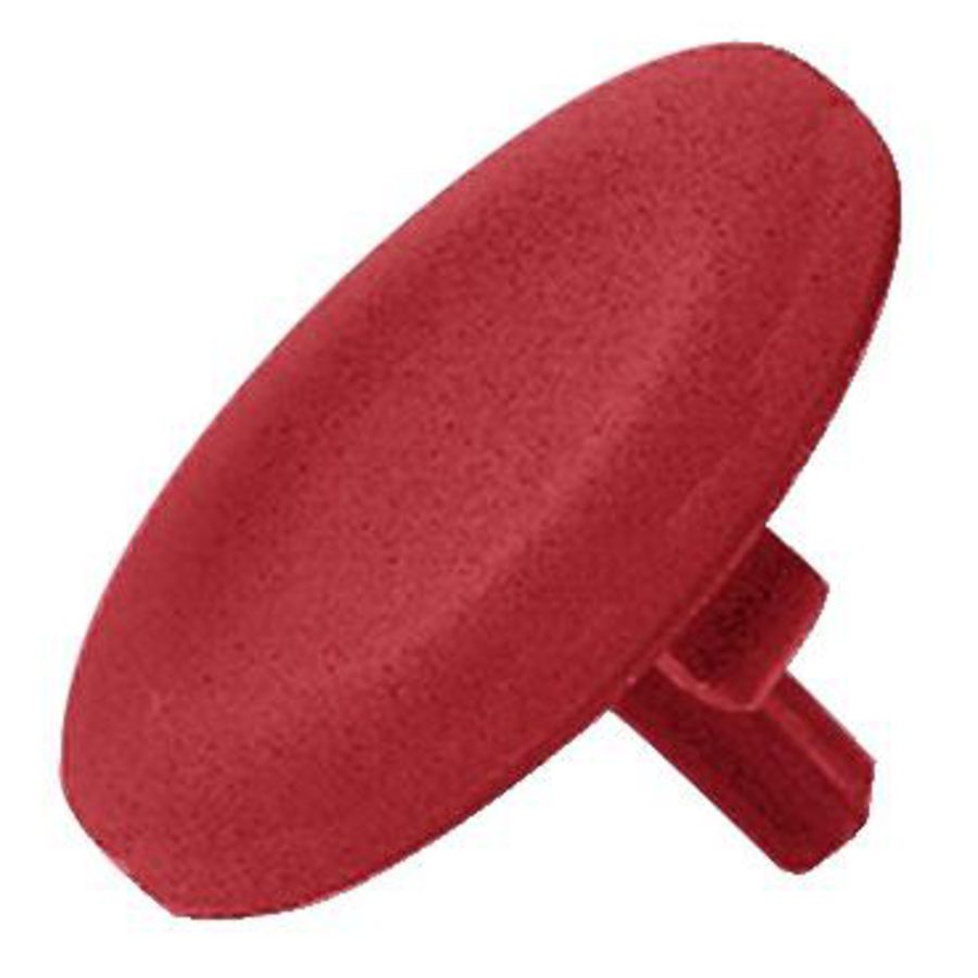 Inlegschild drukknop Rond Verhoogd 22mm R XB4/XB5 VVE=10