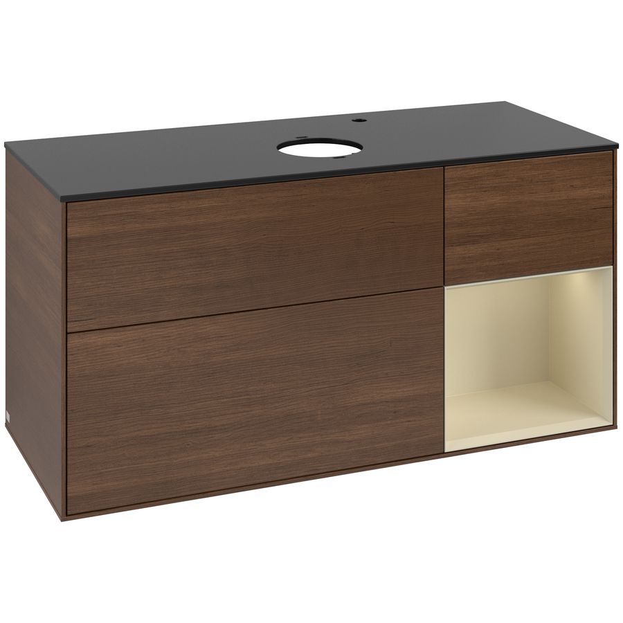 Wastafelonderkast Finion 1200x603x501mm W.Veneer G952HJGN
