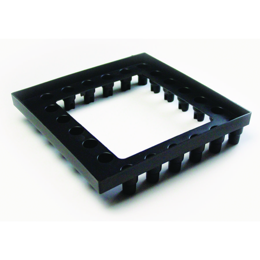 Tegelbladvanger 45/90° zwart