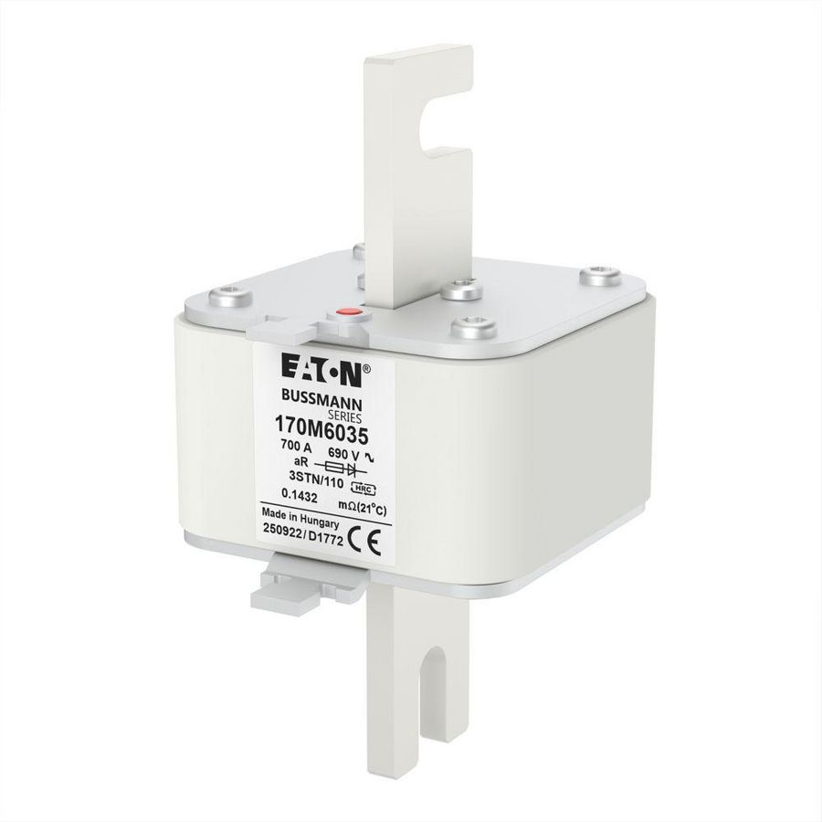 Zekering hoge snelheid 2400A AC 4000V 100kA 4xsize 3 aR IE