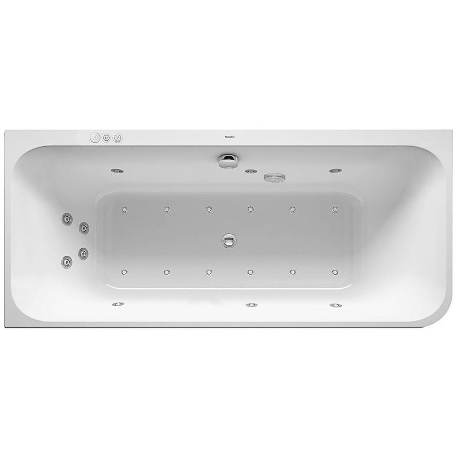 Whirlbad Happy D.2 1800x800mm, wit,HAB.ACRYL,hoek L,Combi P