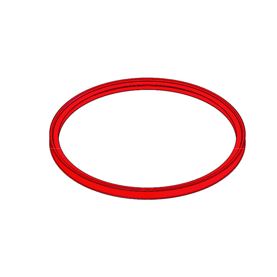 Lipring daim.130 rood