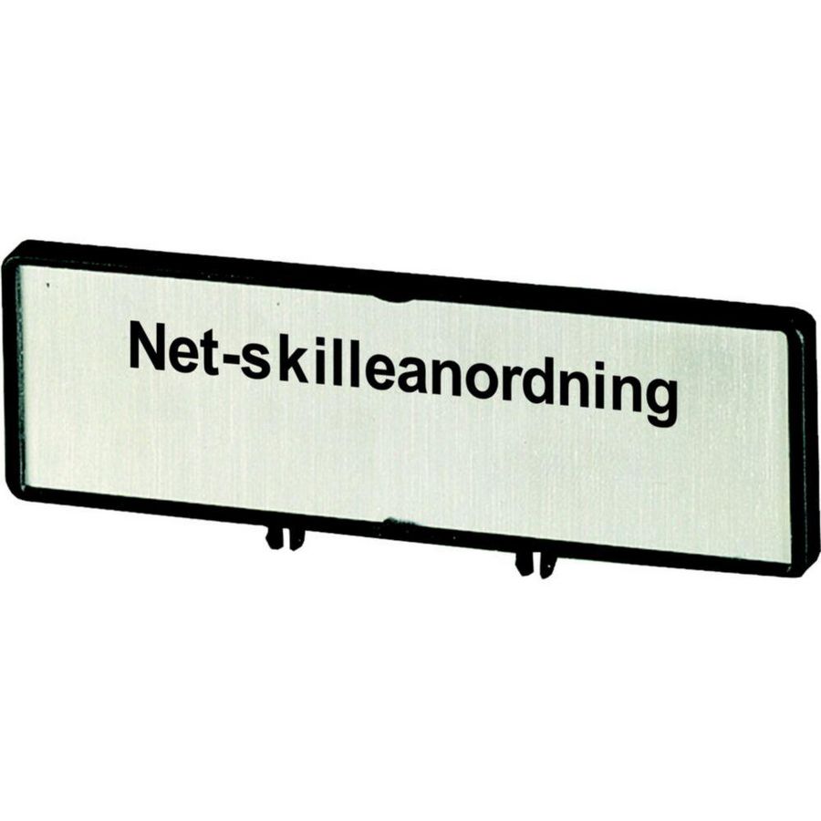 Klemmen met schild+schild Hoofdschakelaar ZFSNT65-T0 (taal Deens)