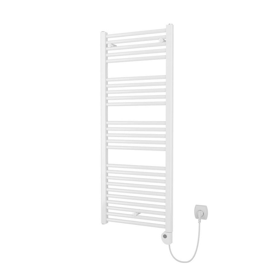Elektrische radiator CALOR V2 SELECT 1255x500mm 500W wit 120cm snoer incl. analoge thermostaat