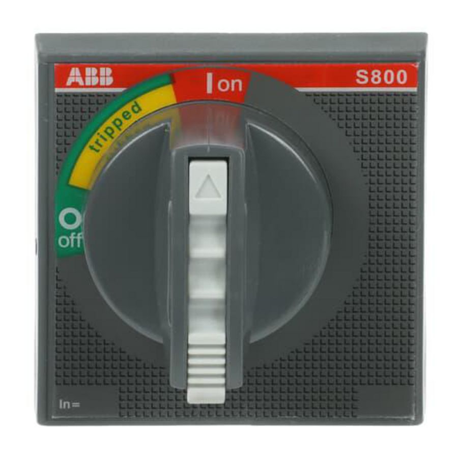 Rotary handle S800-RHE-H Anthracite