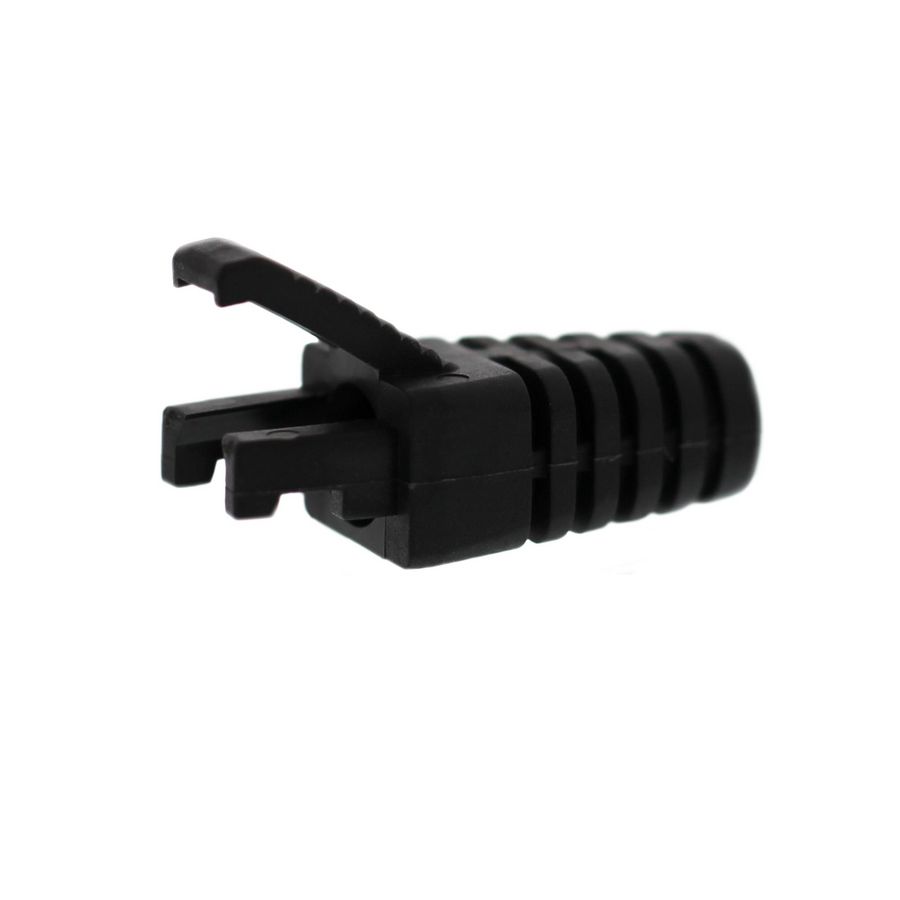 Zak a 25st. Kabelbeschermingstule 6.5mm Zwart compacte RJ45