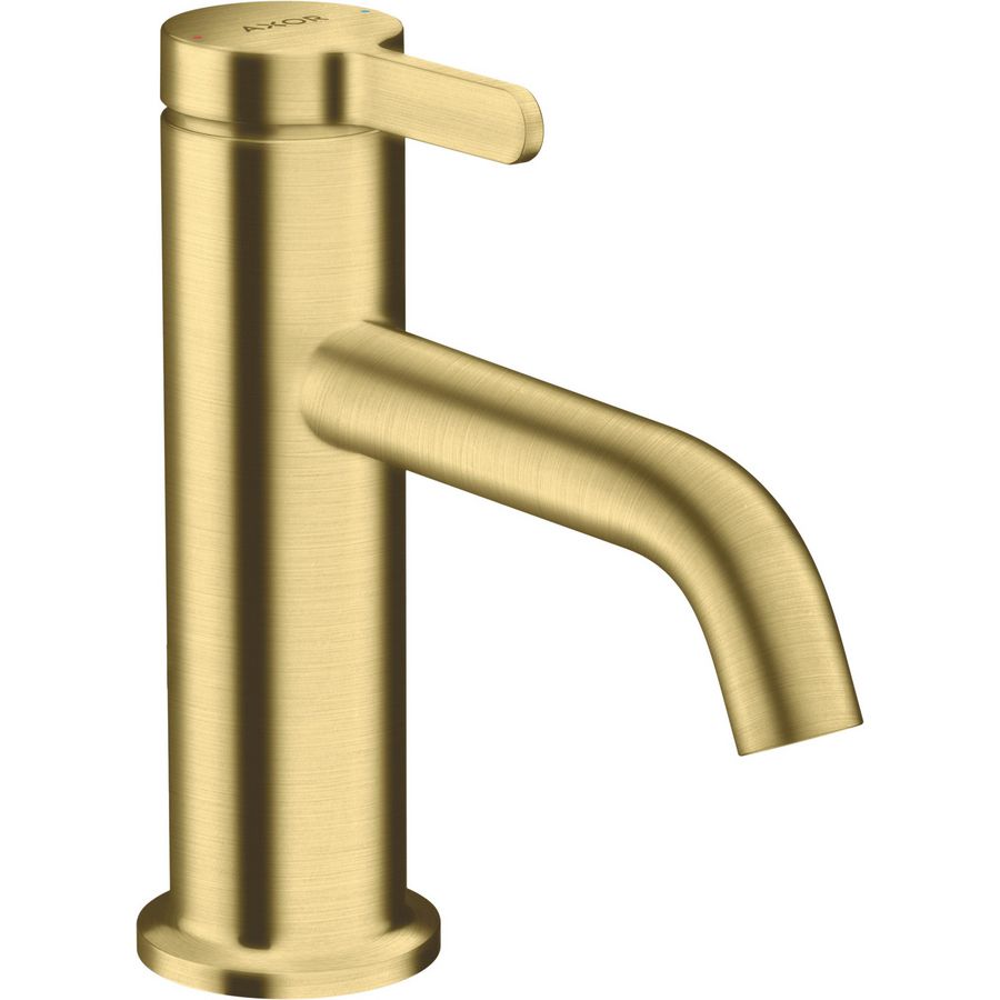 Wastafelmengkraan AXOR One 1-hendel 70+afvoerplug Brushed Brass