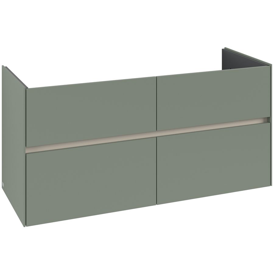 Wastafelonderkast Collaro 1261x610x480mm Soft Green C14700AF