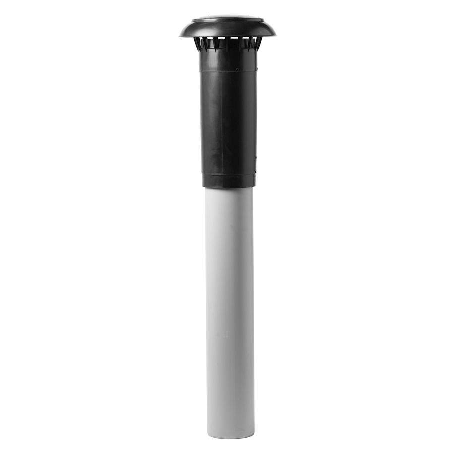 Ventilatiedoorvoer PP Ø150mm zwart