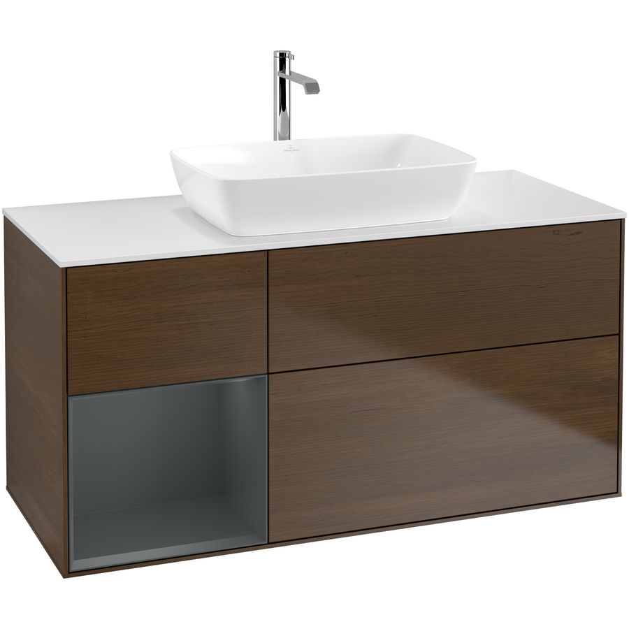 Wastafelonderkast Finion 1200x603x501mm W.Veneer F821HGGN