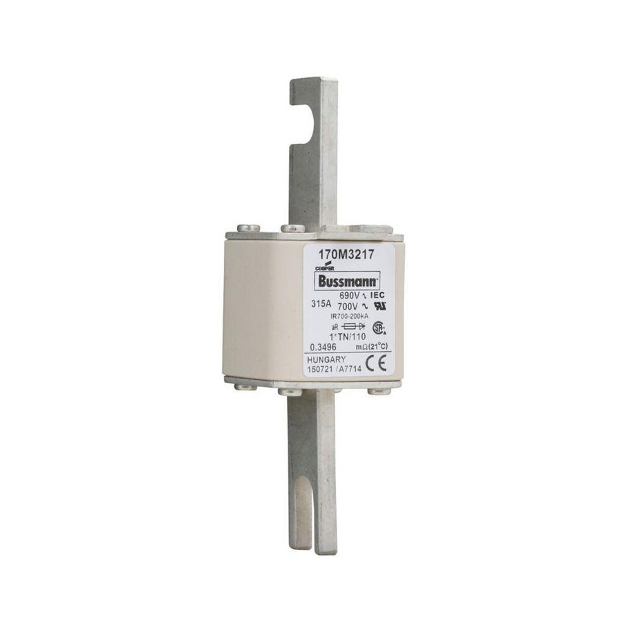 Zekering h. snelheid 315A AC 690V 200kA compact 1 45x VVE=6
