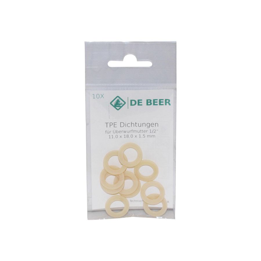 Set a 10st. KoroTPE-ring 11x18x1 5mm 65x130mm VVE=10